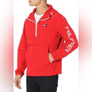 Tommy Hilfiger Retro Water Resistant Windbreaker Jacket